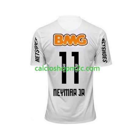 Santos FC Neymar JR 11 Retro Maglia Prima 2011/2012 Manica Corta